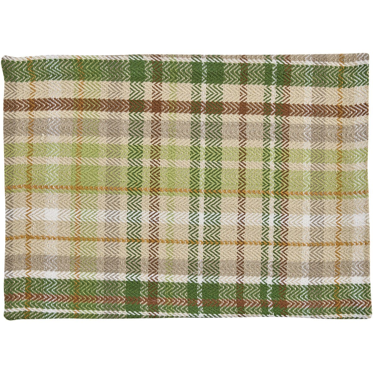 Winter Morning Plaid Placemat Set of 2