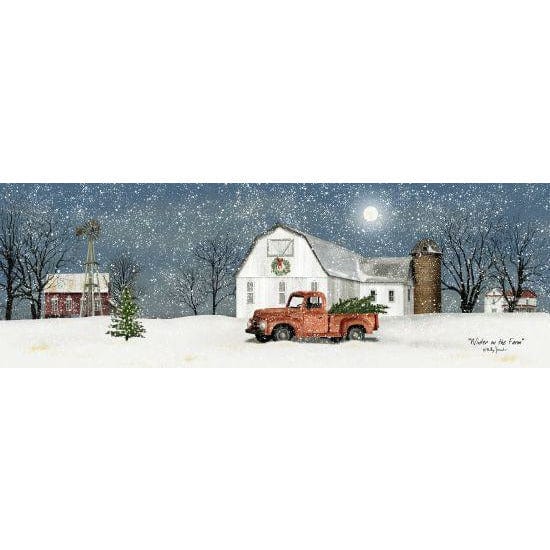 Winter On The Farm By Billy Jacobs Art Print - 12 X 36-Penny Lane Publishing-The Village Merchant