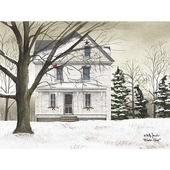 Winter Porch By Billy Jacobs Art Print - 12 X 16-Penny Lane Publishing-The Village Merchant