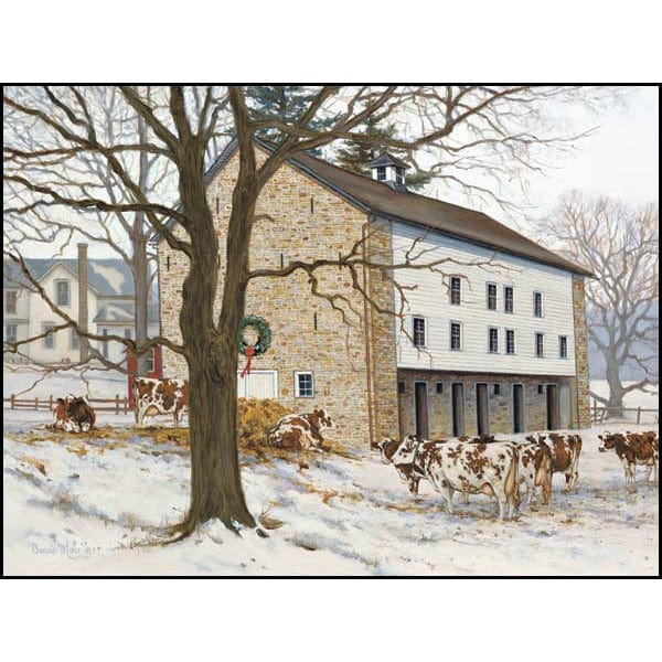 Penny Lane Publishing Winter Reverence By Bonnie Mohr Art Print - 12 X 16