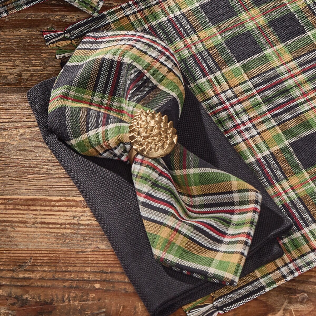 Winter's Night Tartan Napkin Set of 2