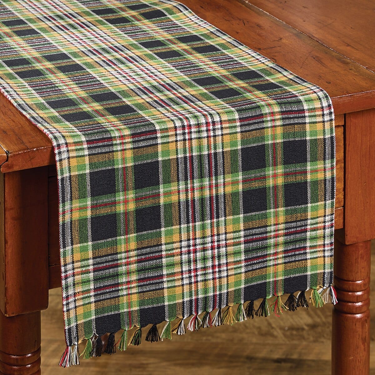 Winter's Night Tartan Table Runner 54'' Long