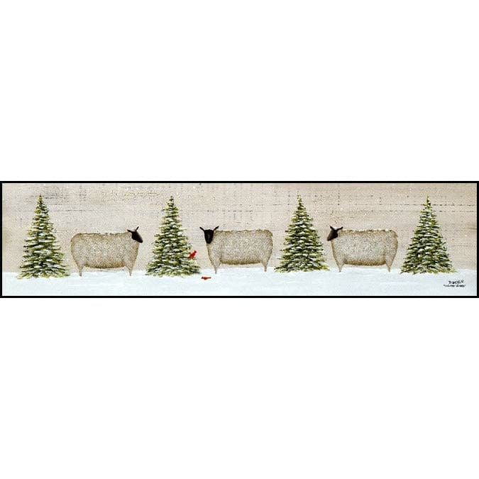 Winter Sheep By Dottie Chase Art Print - 5 X 20-Penny Lane Publishing-The Village Merchant