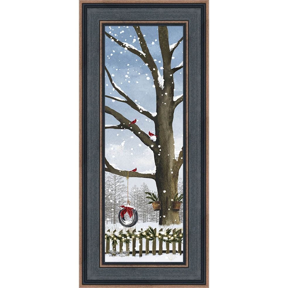 &quot;Winter Swing&quot; By Billy &amp; Sara Jacobs Art Print | Framed Print