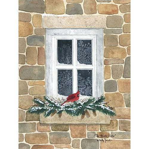 Winter Visitor By Billy Jacobs Art Print - 12 X 16-Penny Lane Publishing-The Village Merchant