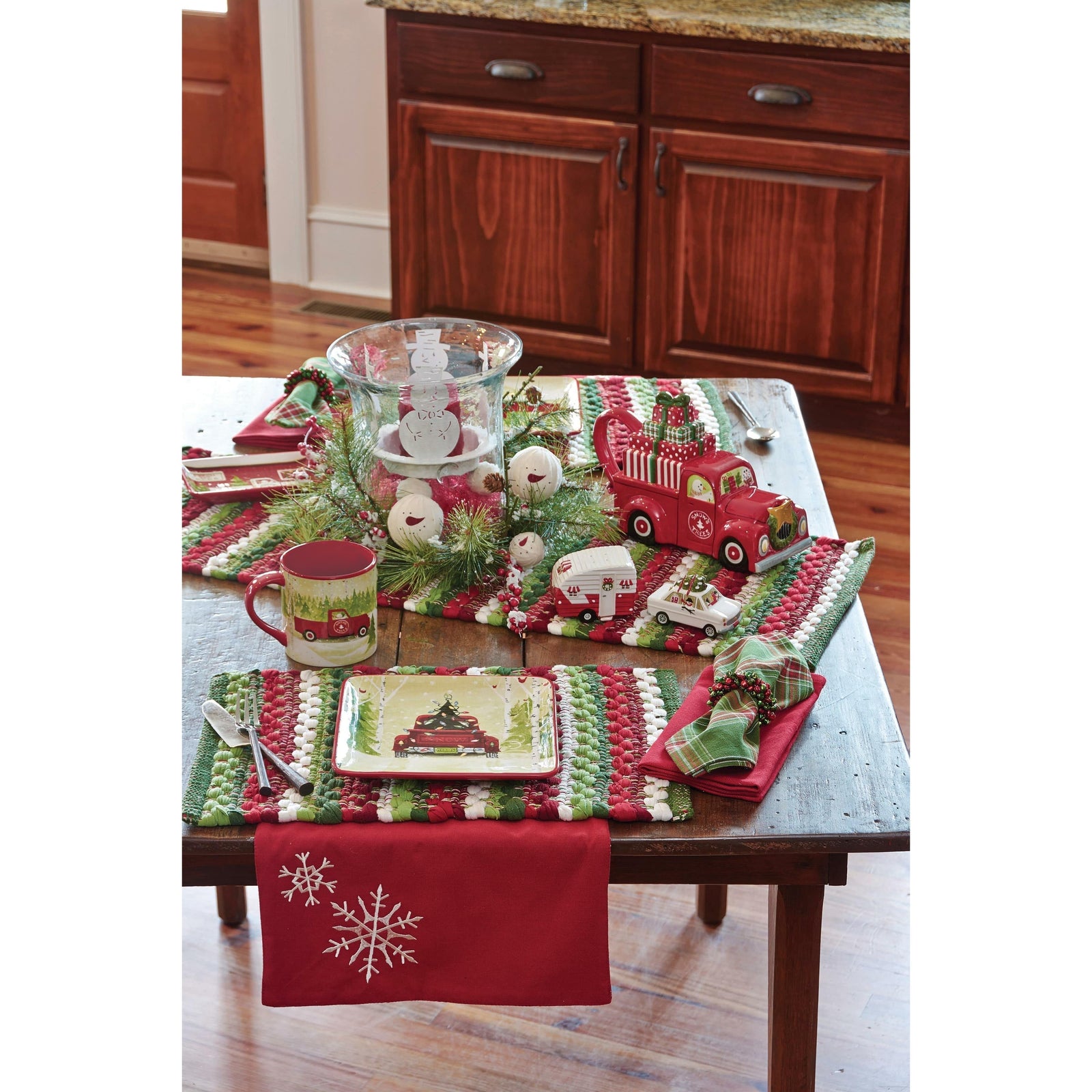 Wintergreen Chindi Placemat-Park Designs-The Village Merchant