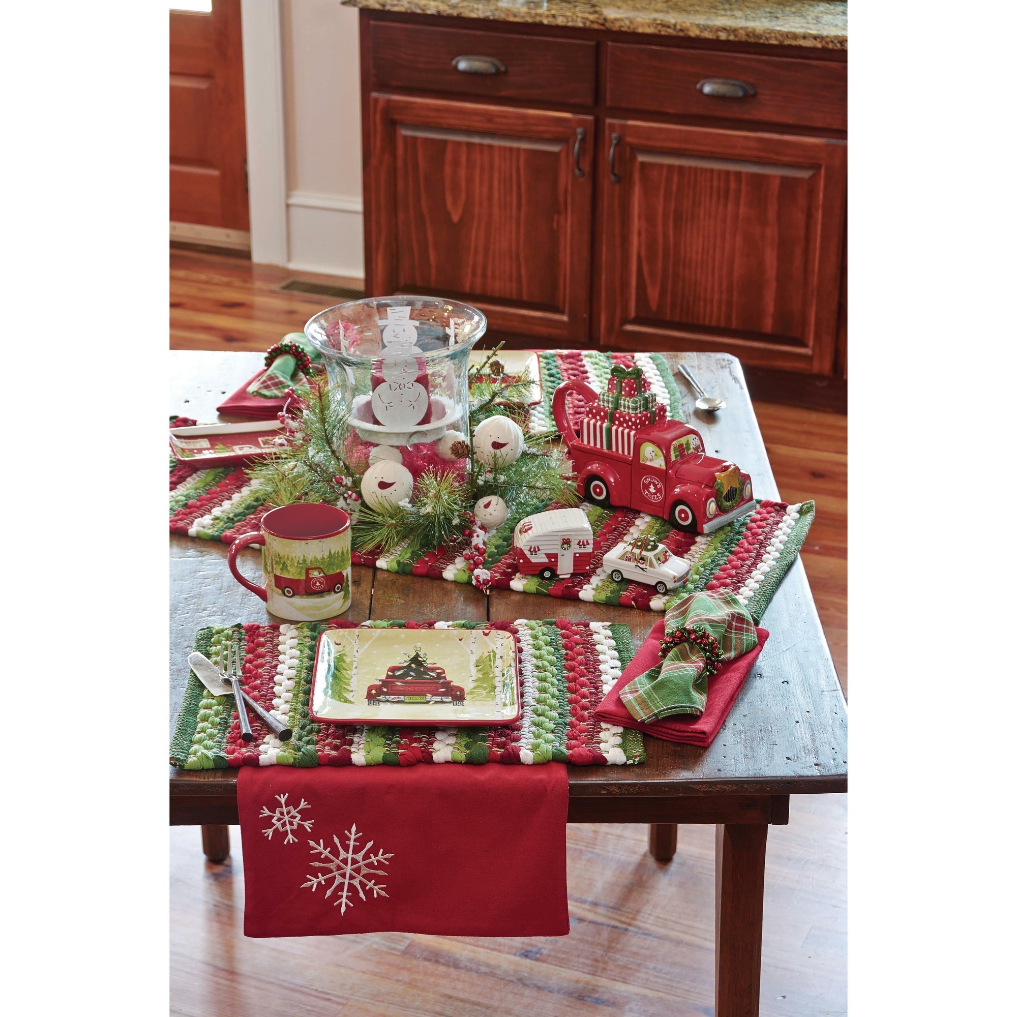 Wintergreen Chindi Placemat-Park Designs-The Village Merchant