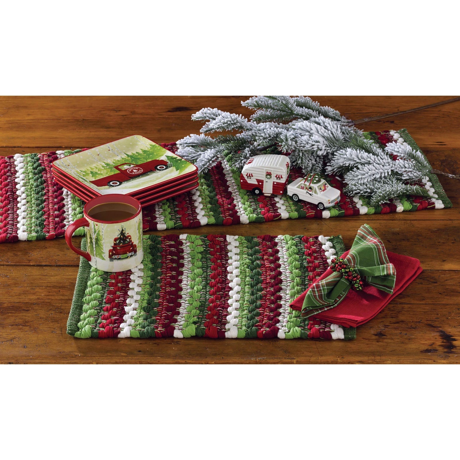 Wintergreen Chindi Placemat-Park Designs-The Village Merchant