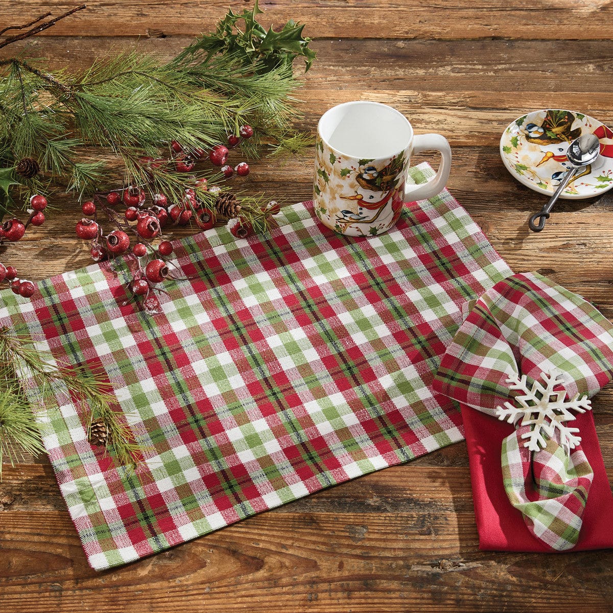 Winterland Plaid Napkin