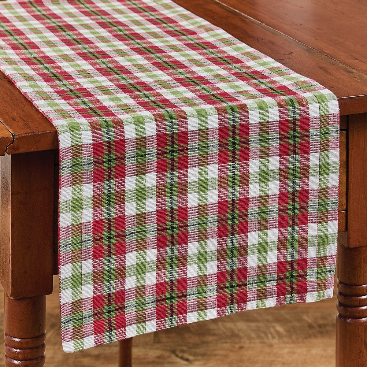 Winterland Plaid Table Runner 36&quot; Long