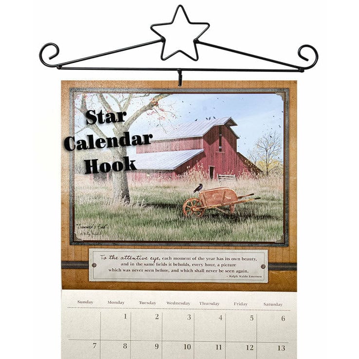 Wire Star Calendar Holder-Craft Wholesalers-The Village Merchant
