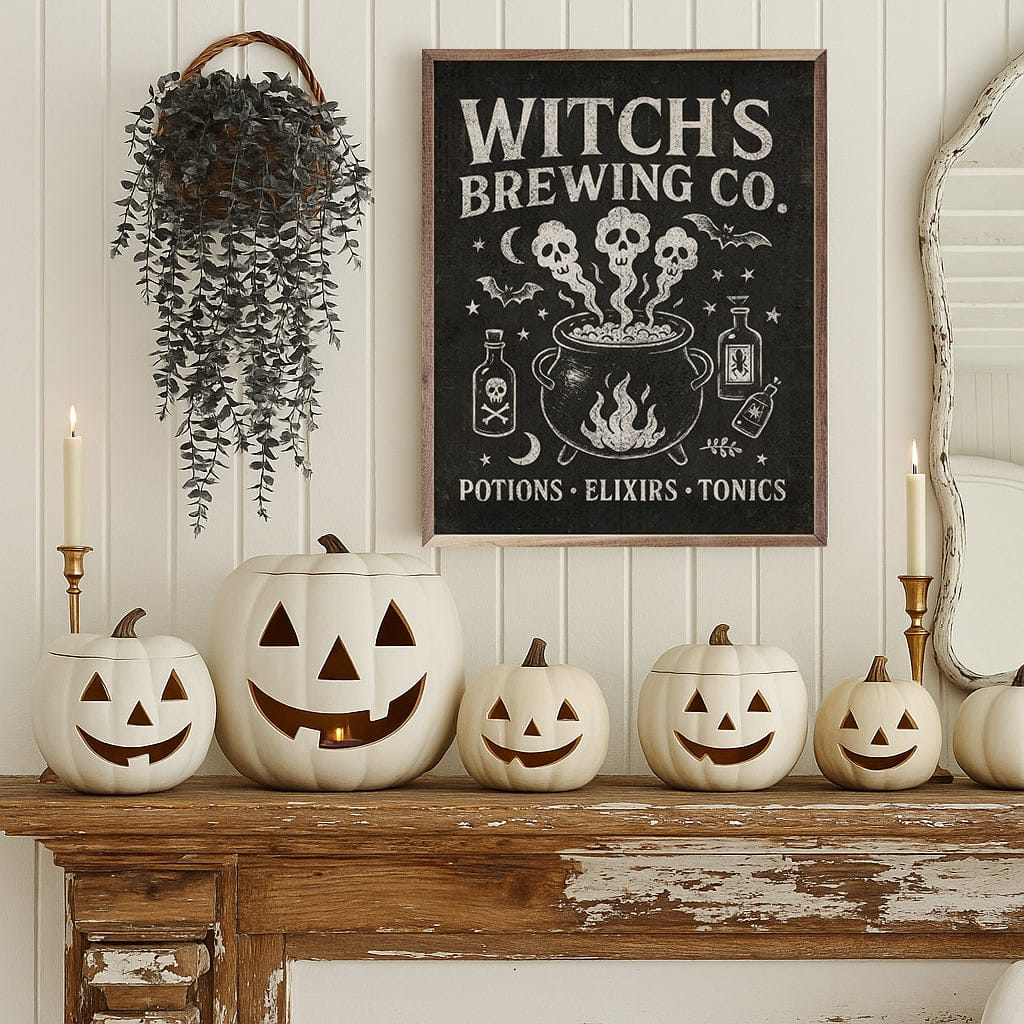 Kendrick Home Walnut Frames Witch's Brewing Co