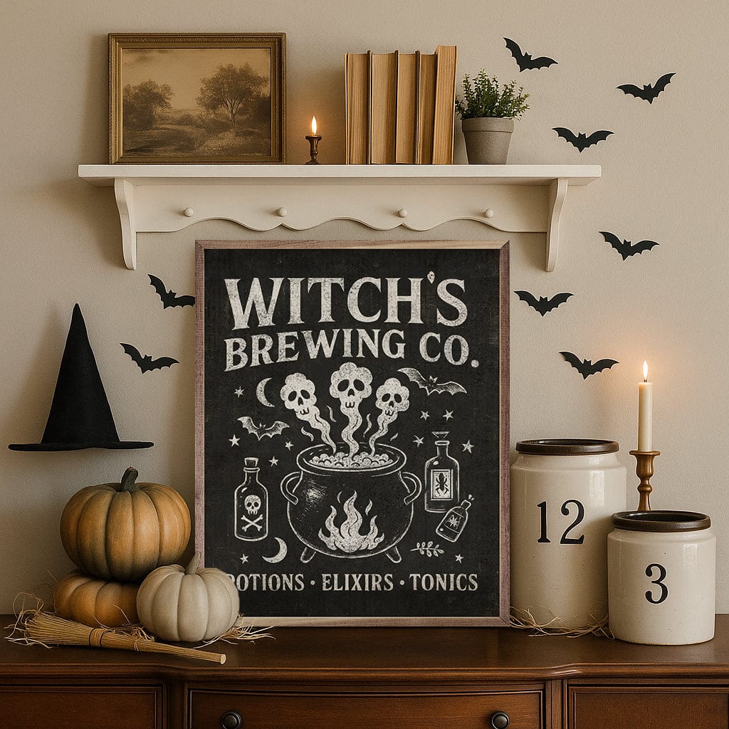 Kendrick Home Walnut Frames 8x10 Witch's Brewing Co