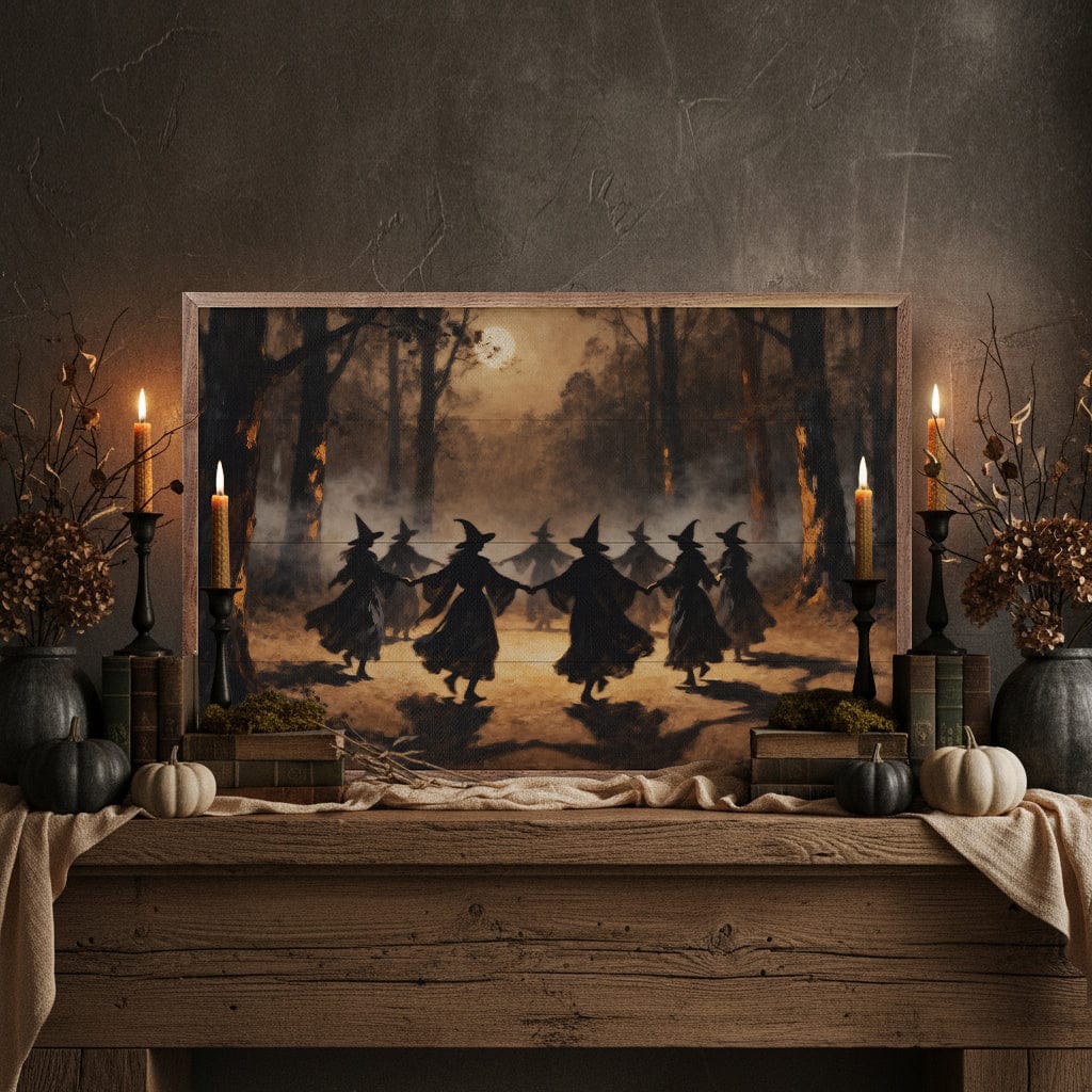 Kendrick Home Walnut Frames Witches Dancing In The Woods