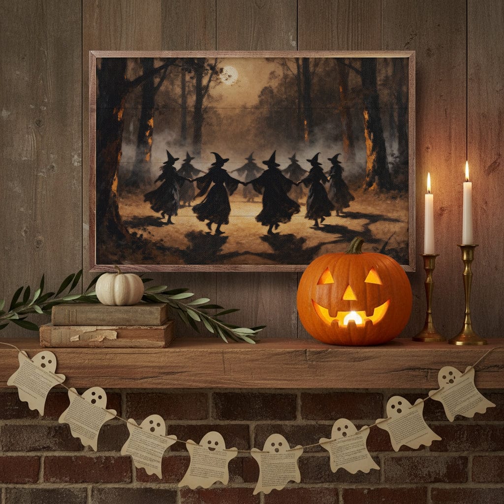 Kendrick Home Walnut Frames Witches Dancing In The Woods