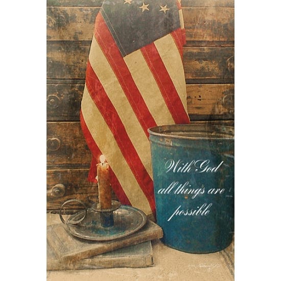 With God All Things Are Possible By Anthony Smith Art Print - 12 X 18-Penny Lane Publishing-The Village Merchant