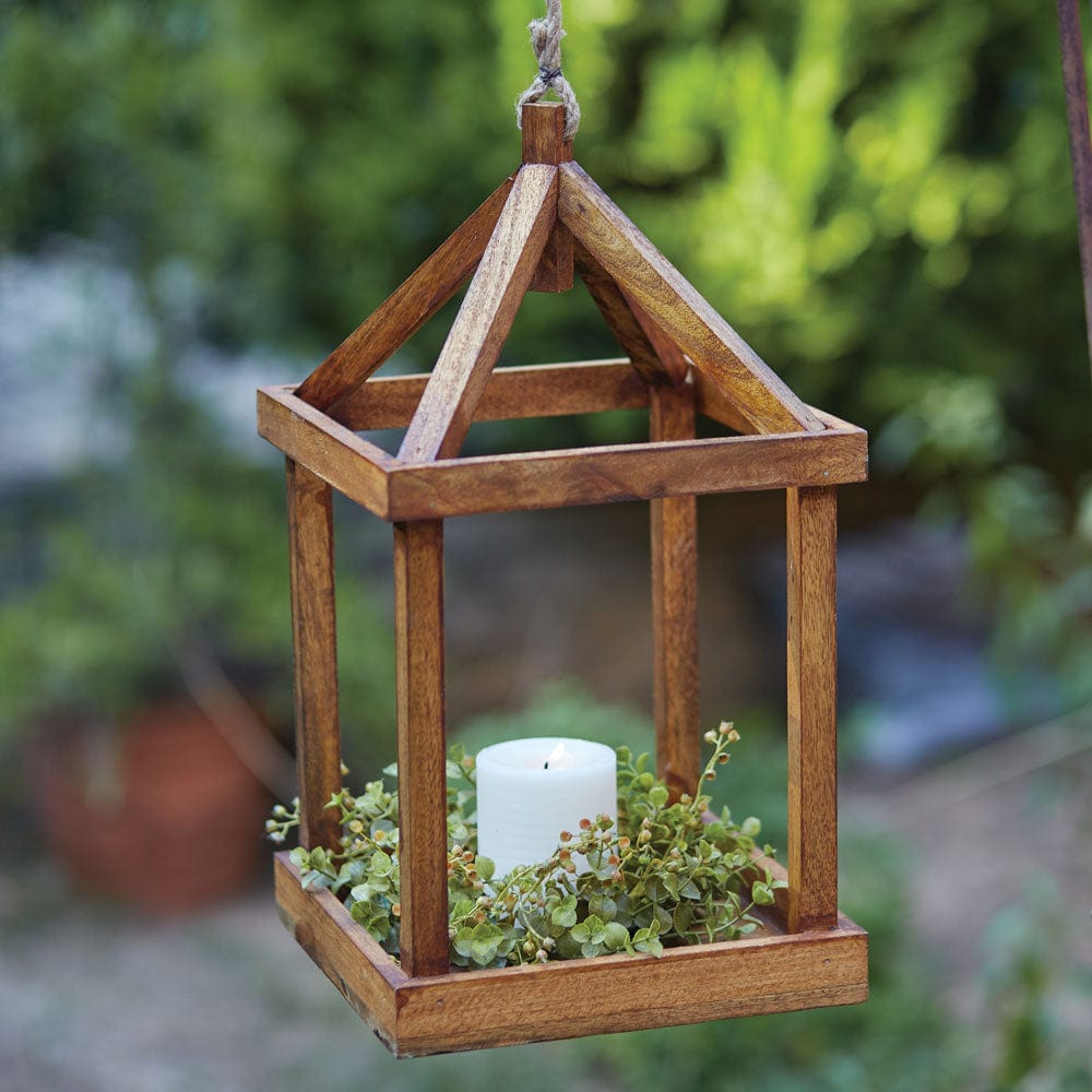Wood Simple Open Lantern-CTW Home-The Village Merchant