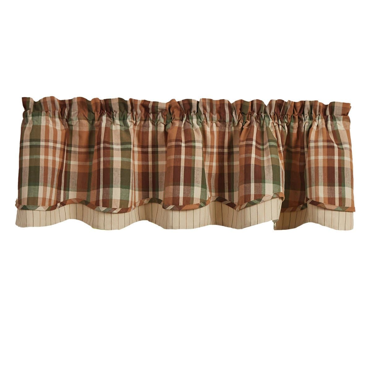 Woodbourne Layered Valance Lined-Park Designs-The Village Merchant