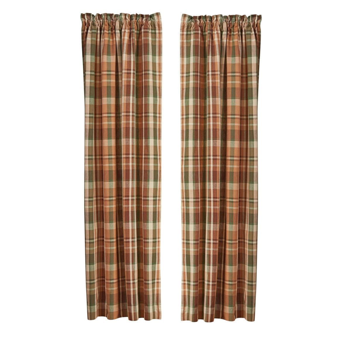 Woodbourne Panel Pair With Tie Backs 84" Long Lined-Park Designs-The Village Merchant