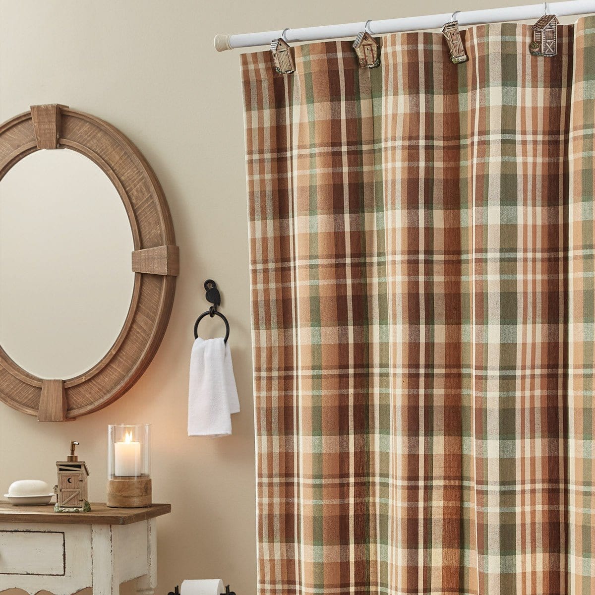 Woodbourne Shower Curtain-Park Designs-The Village Merchant