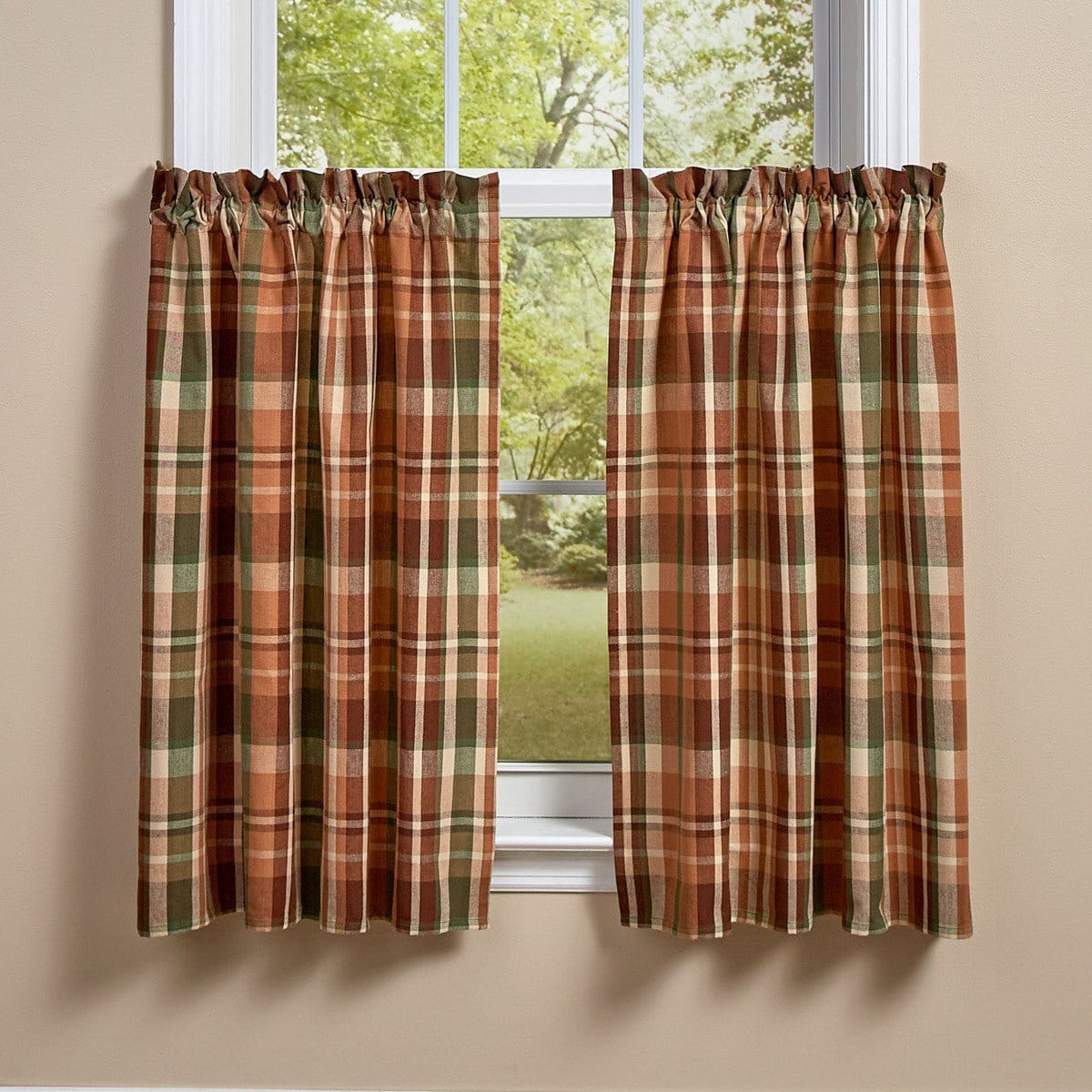 Woodbourne Tier Pair 36&quot; Long Unlined-Park Designs-The Village Merchant