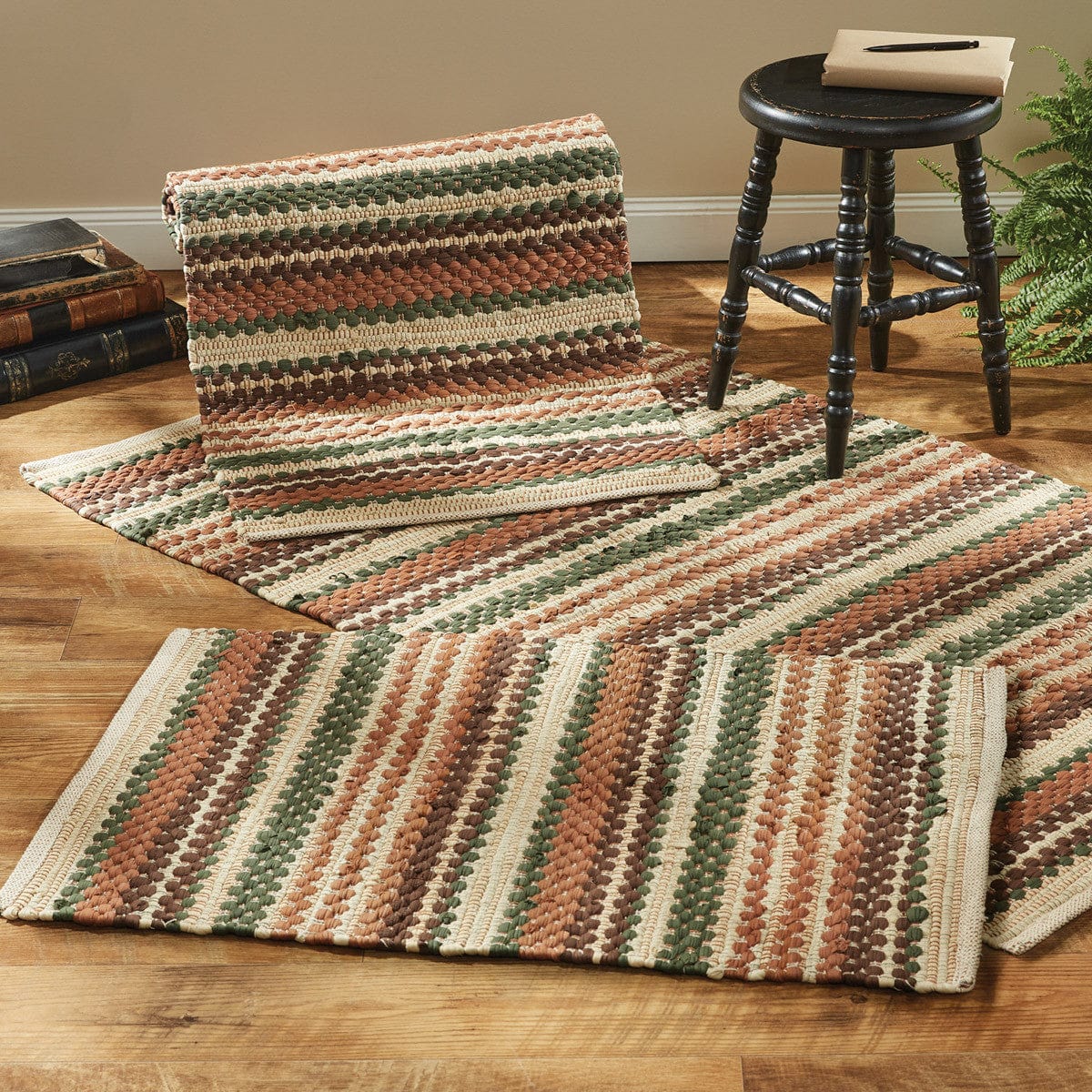 Woodbourne Woven Chindi Rag Rug 24&quot; X 36&quot; Rectangle