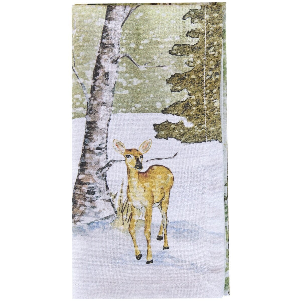 Woodland Winter Printed Napkin Set of 2