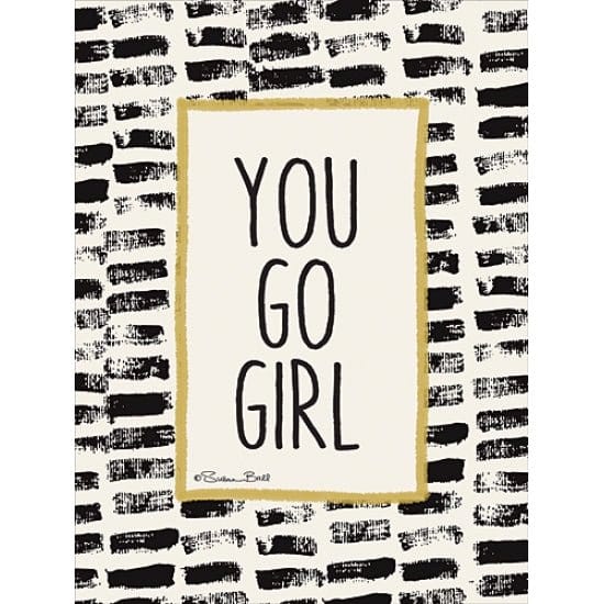 You Go Girl By Susan Ball Art Print - 12 X 16-Penny Lane Publishing-The Village Merchant