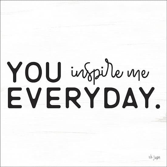 You Inspire Me By Jaxn Blvd Art Print - 12 X 12-Penny Lane Publishing-The Village Merchant