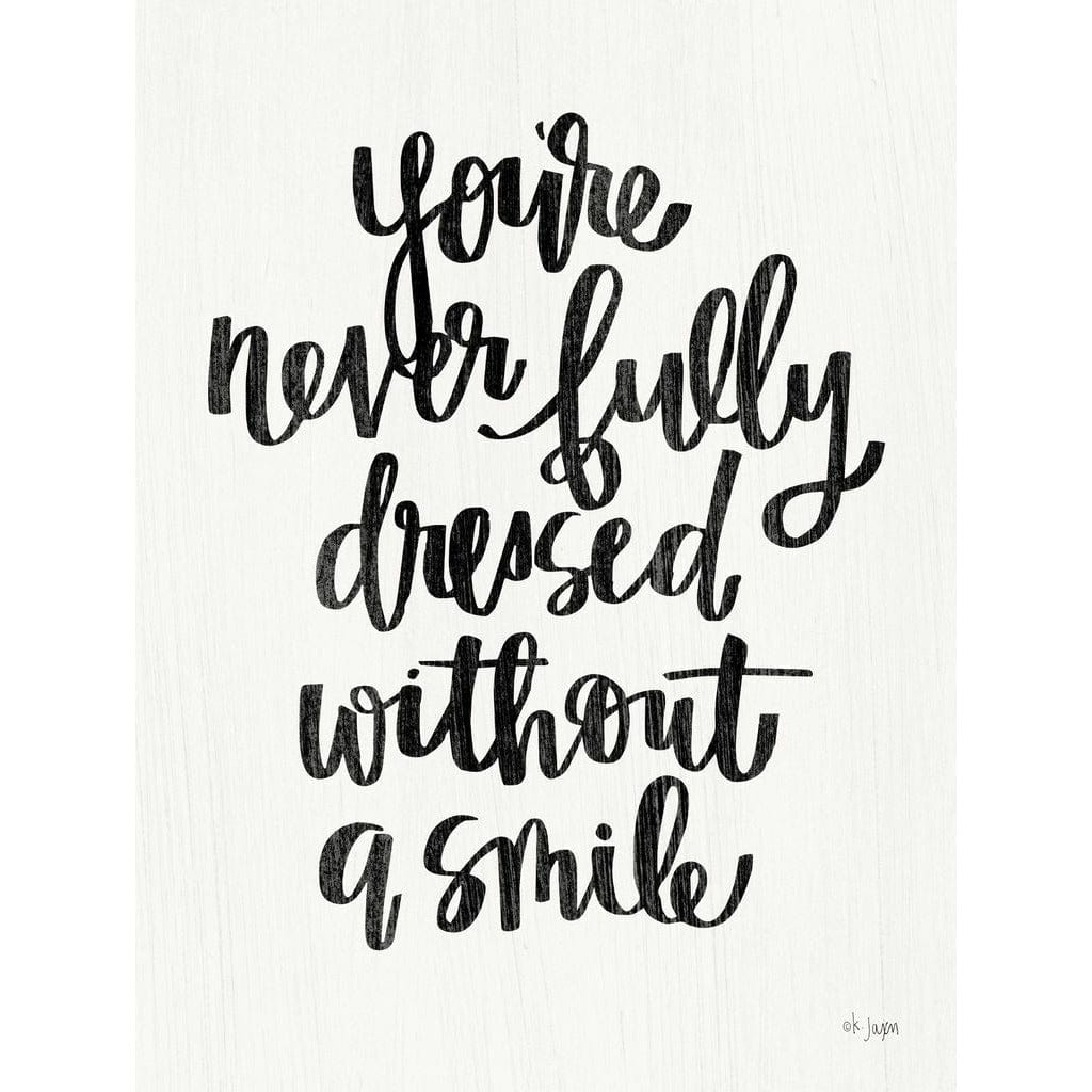 You're Never Fully Dressed By Jaxn Blvd Art Print - 12 X 16 You're Never Fully Dressed By Jaxn Blvd Art Print - 12 X 16